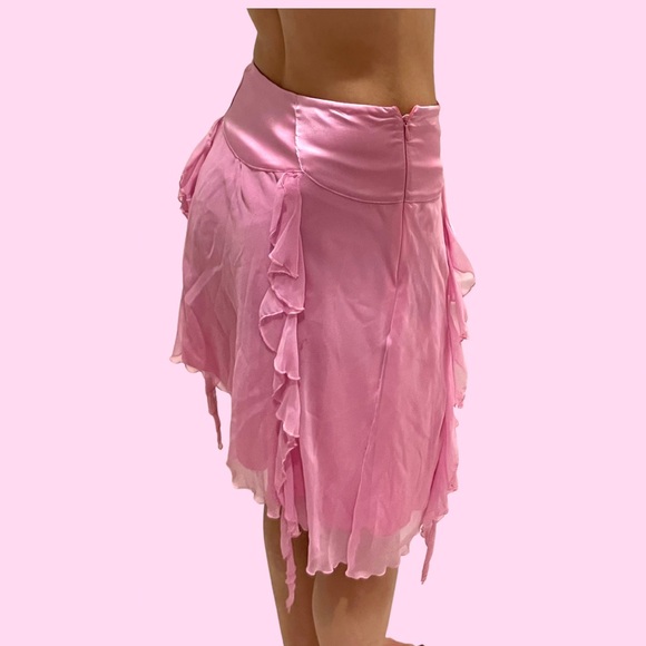 Vintage Asymmetrical Ruffle Skirt - Picture 1 of 3